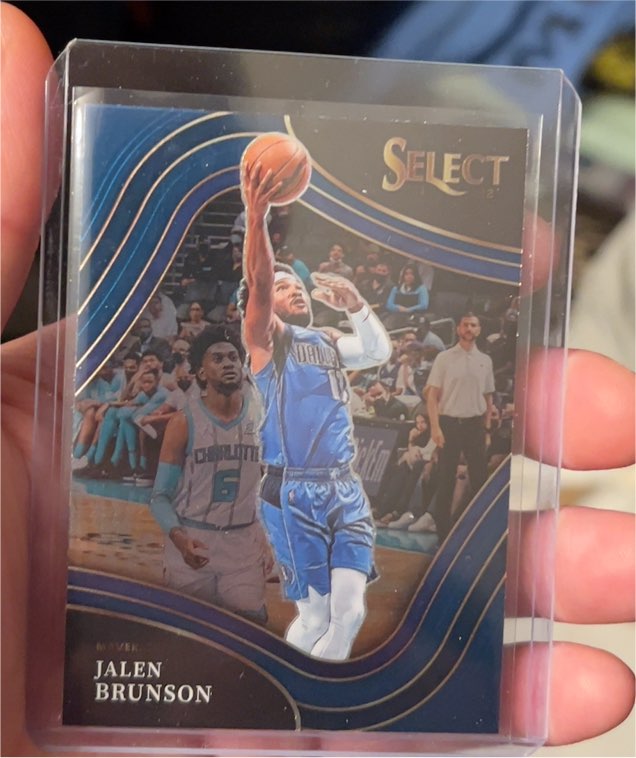 2021-22 Panini Select #224 Jalen Brunson — front