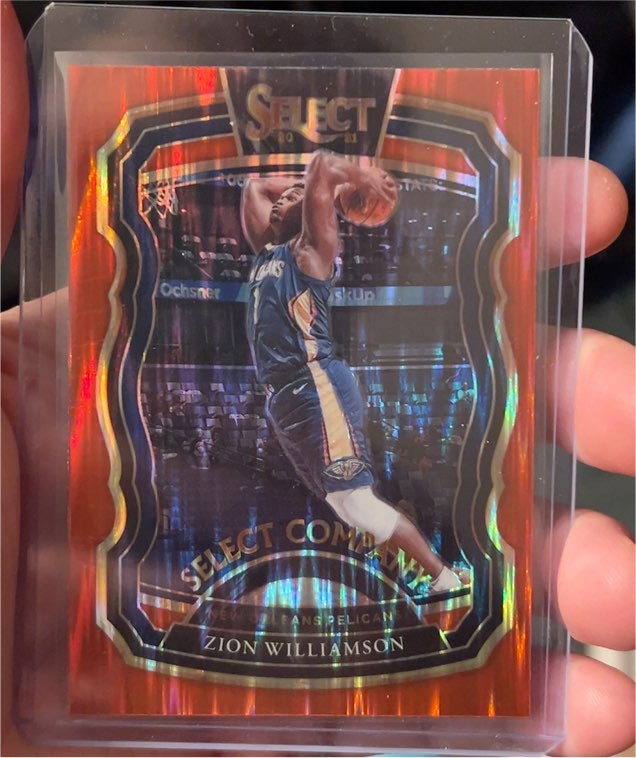 2020-21 Panini Select #6 Zion Williamson Select Company — front