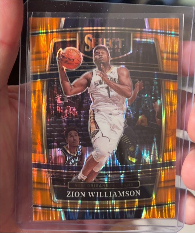 2021-22 Panini Select #96 Zion Williamson — front