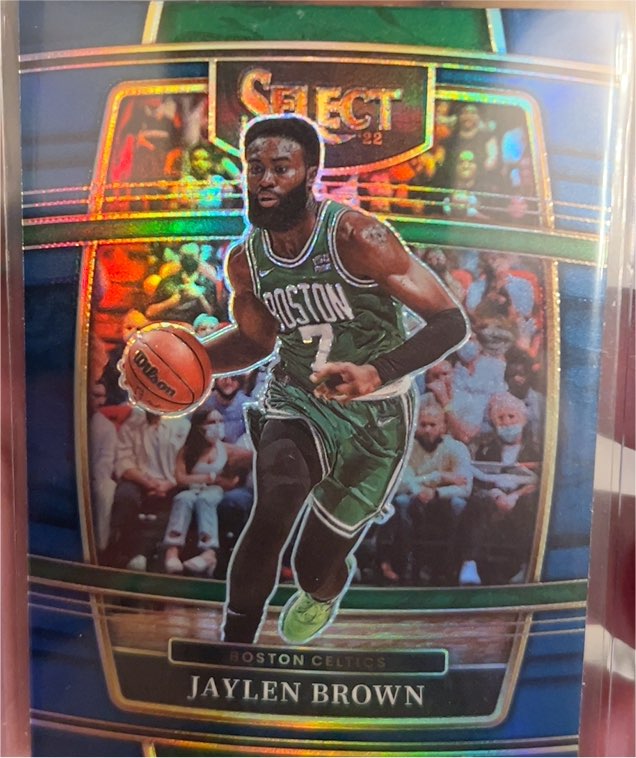 2021-22 Panini Select #67 Jaylen Brown — front