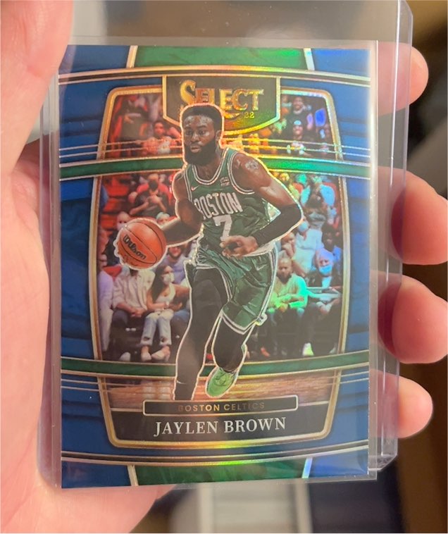 2021-22 Panini Select #67 Jaylen Brown — front