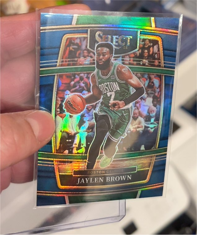 2021-22 Panini Select #67 Jaylen Brown — front
