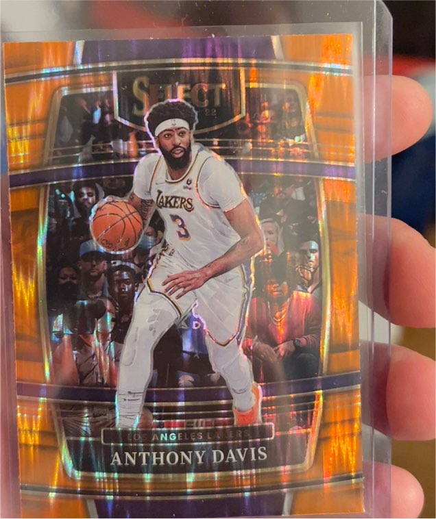 2021-22 Panini Select #39 Anthony Davis — front