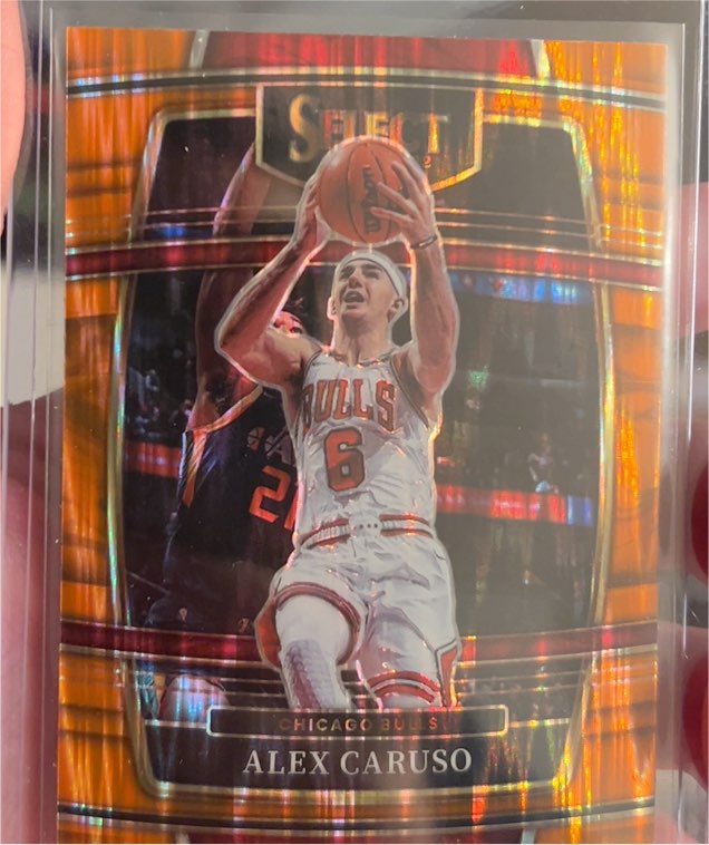 2021-22 Panini Select #9 Alex Caruso — front