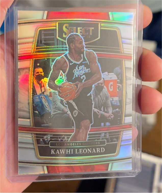 2021-22 Panini Select #20 Kawhi Leonard — front