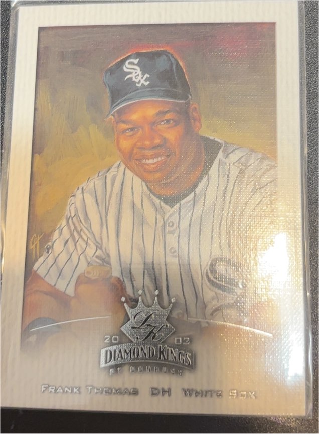 2002 Donruss Diamond Kings #66 Frank Thomas — front