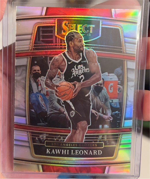 2021-22 Panini Select #20 Kawhi Leonard — front