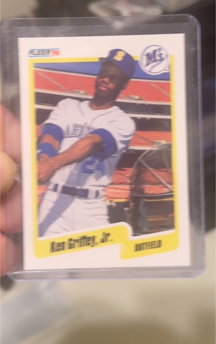 1990 Fleer #513 Ken Griffey Jr. — front