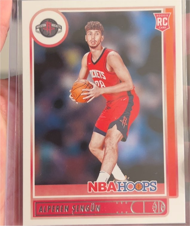2021-22 Panini NBA Hoops #204 Alperen Sengun — front