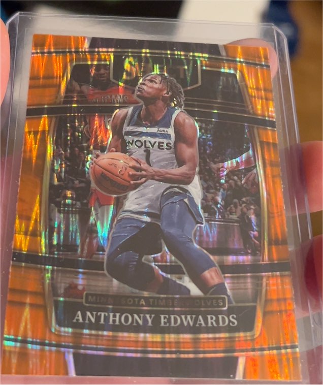 2021-22 Panini Select #49 Anthony Edwards — front