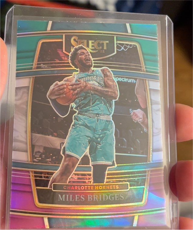 2021-22 Panini Select #42 Miles Bridges — front