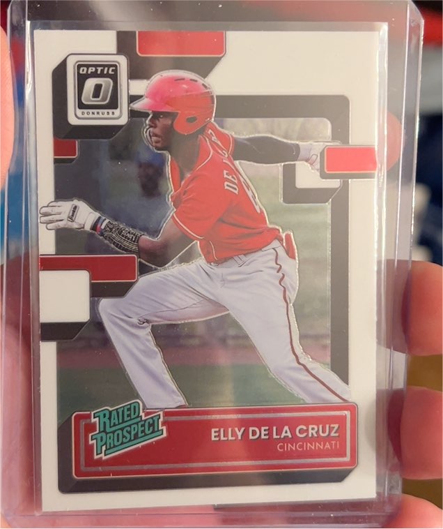 2022 Panini Donruss Optic #RP-6 Elly De La Cruz — front