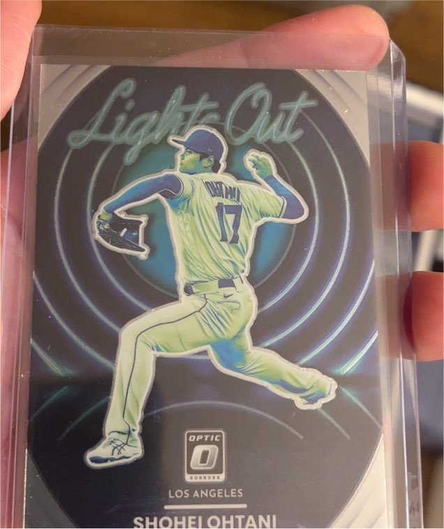 2022 Donruss Optic #LO-6 Shohei Ohtani Lights Out — front