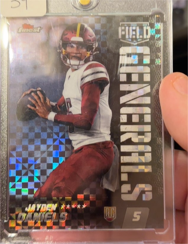 2024 Topps Finest #FG-18 Jayden Daniels — front