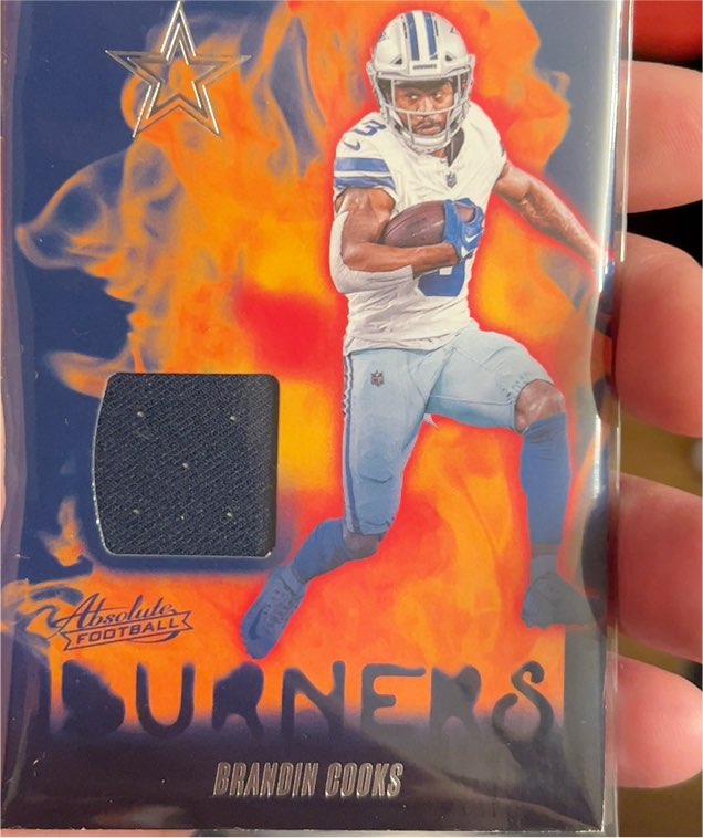 2024 Panini Absolute Burners #AB-BCS Brandin Cooks — front