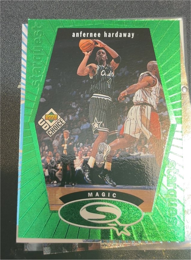 1998-99 Upper Deck UD Choice #SQ19 Anfernee Hardaway — front