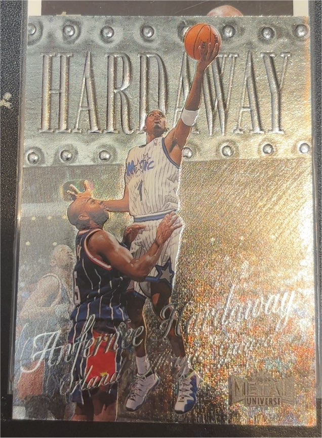 1998-99 Skybox Metal Universe #19 Anfernee Hardaway — front