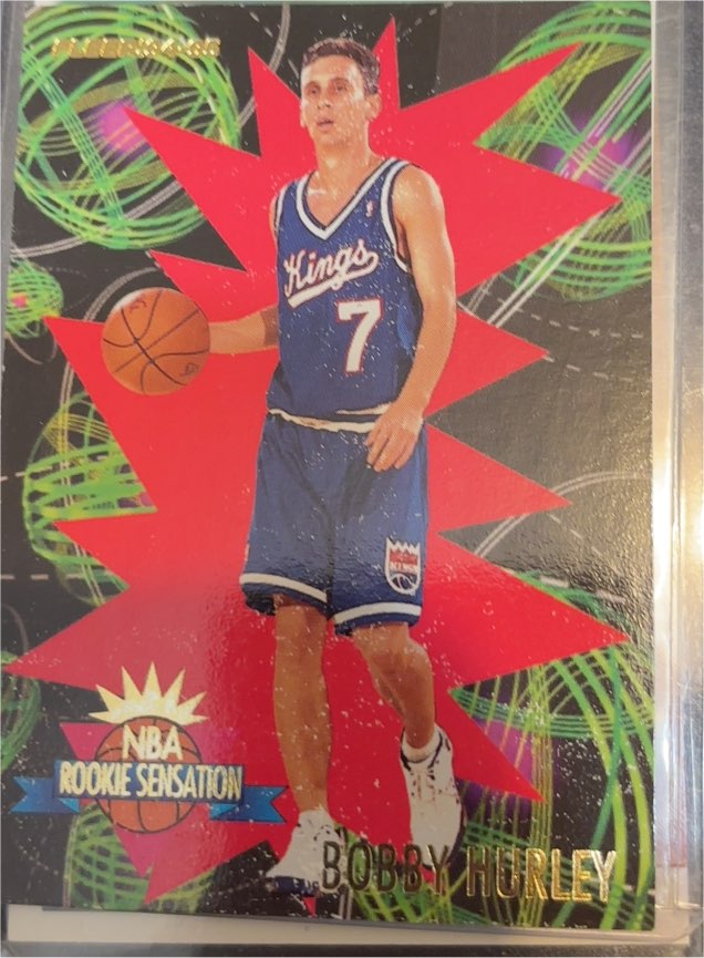 1994-95 Fleer Rookie Sensation #12 Bobby Hurley — front
