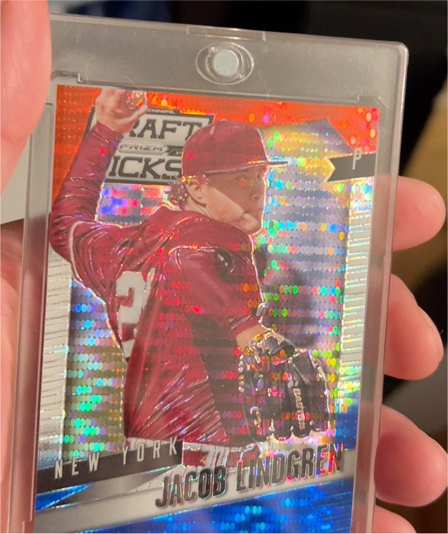 2014 Panini Prizm Draft Picks #DP-32 Jacob Lindgren — front