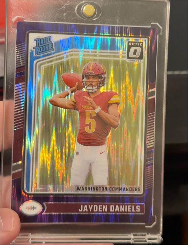 2024 Panini Donruss Optic #248 Jayden Daniels — front