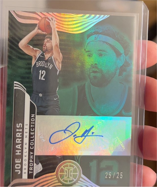 2021-22 Panini Illusions Trophy Collection #TC-JHN Joe Harris — front