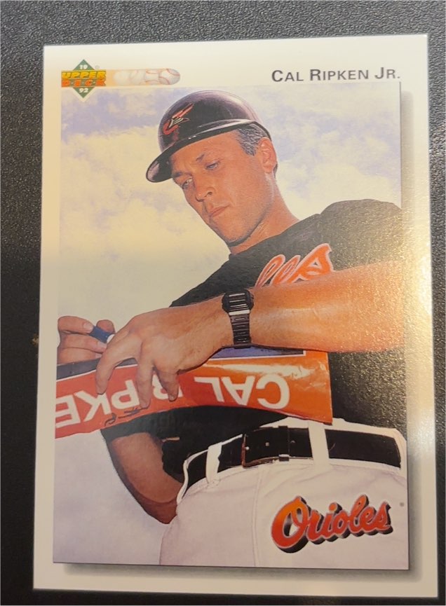 1992 Upper Deck #165 Cal Ripken Jr. — front