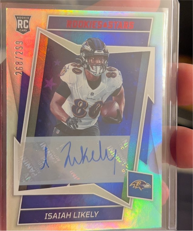 2022 Panini Rookies & Stars #168 Isaiah Likely — front
