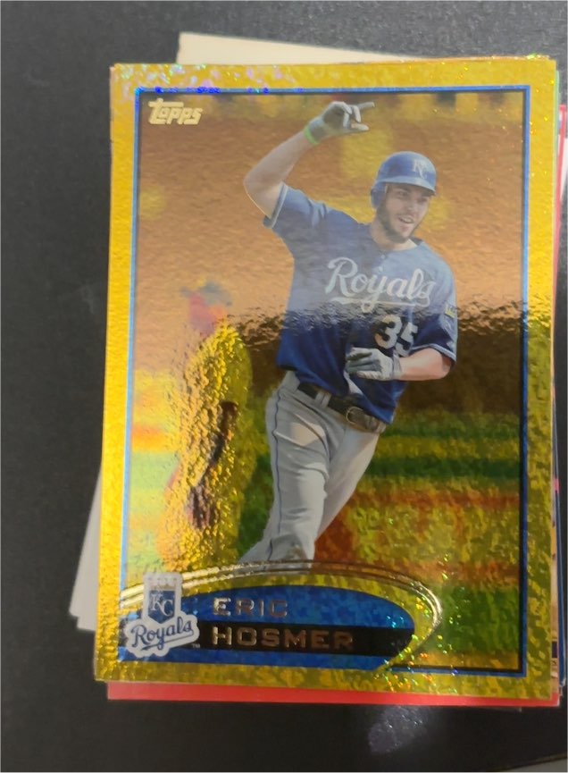 2012 Topps #35 Eric Hosmer — front