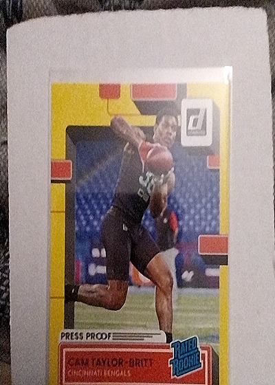 2022 Donruss #378 Cam Taylor-Britt — front