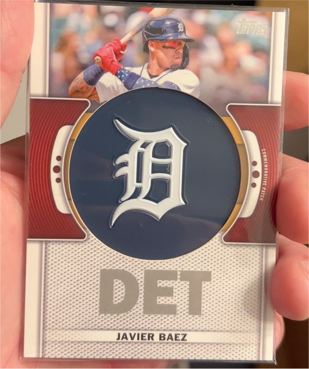 2023 Topps Series 1 #TLP-JB Javier Baez — front