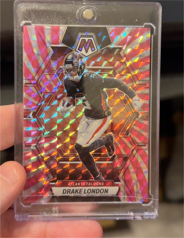 2023 Panini Mosaic #8 Drake London — front