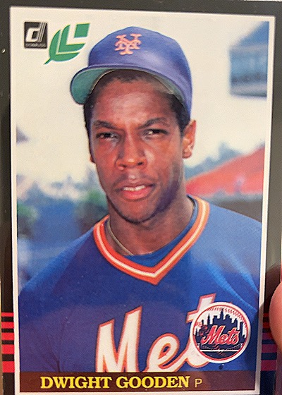 1985 Donruss #190 Dwight Gooden — front
