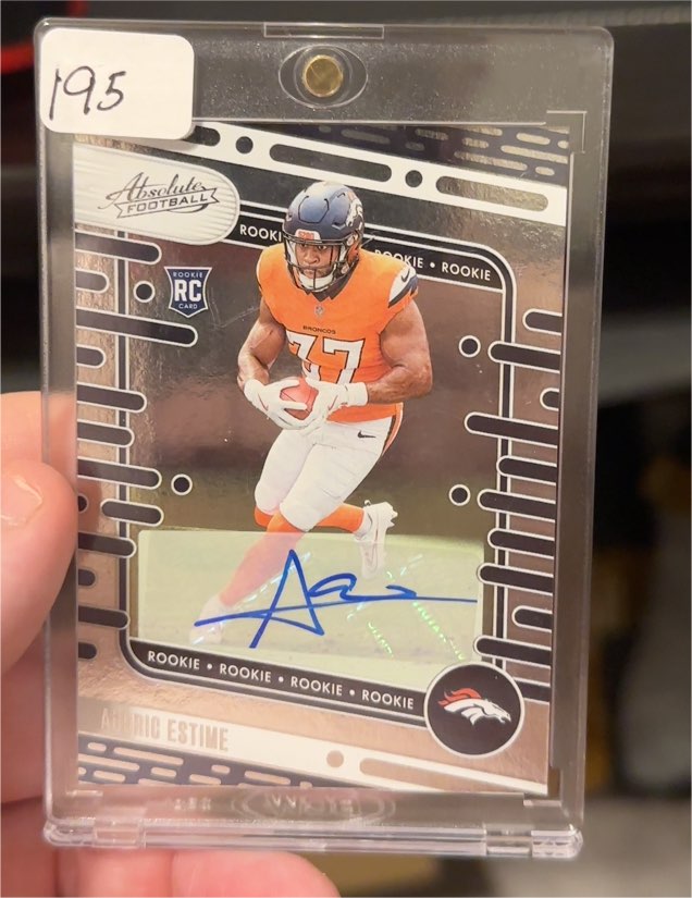 2024 Panini Absolute #193 Audric Estime — front