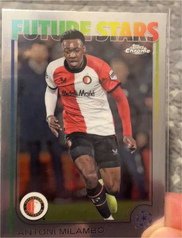 2024 Topps Chrome UEFA Club Competitions #126 Antoni Milambo — front