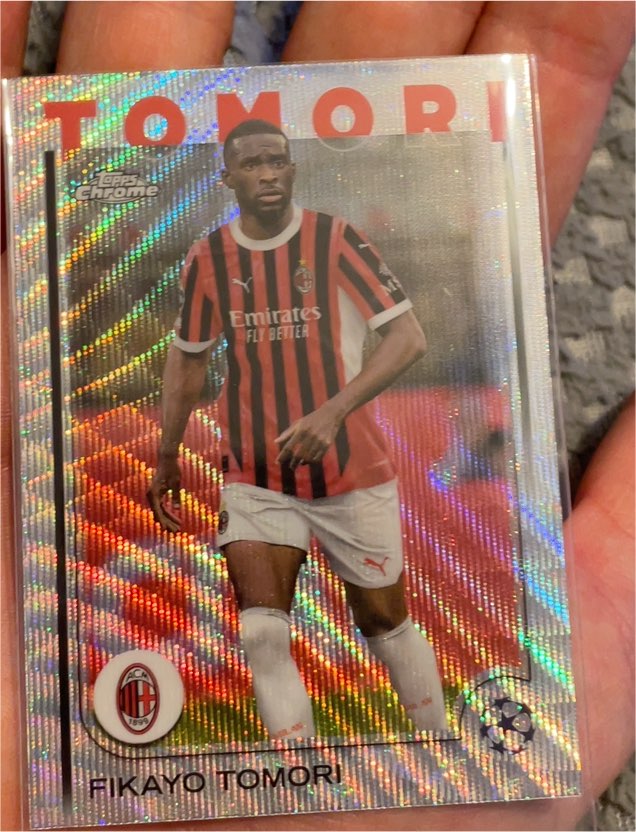 2024-25 Topps Chrome UEFA #70 Fikayo Tomori — front