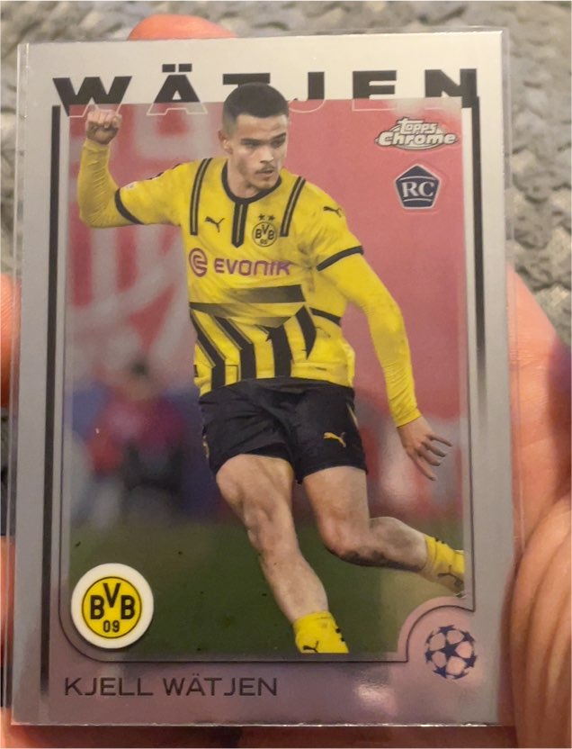 2024-25 Topps Chrome UEFA Club Competitions #118 Kjell Wätjen — front