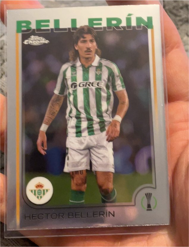 2024-25 Topps Chrome UEFA Club Competitions #161 Hector Bellerin — front