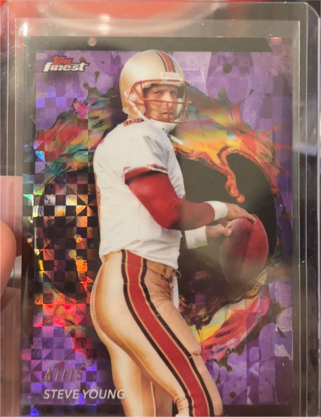 2024 Topps Finest #241 Steve Young — front