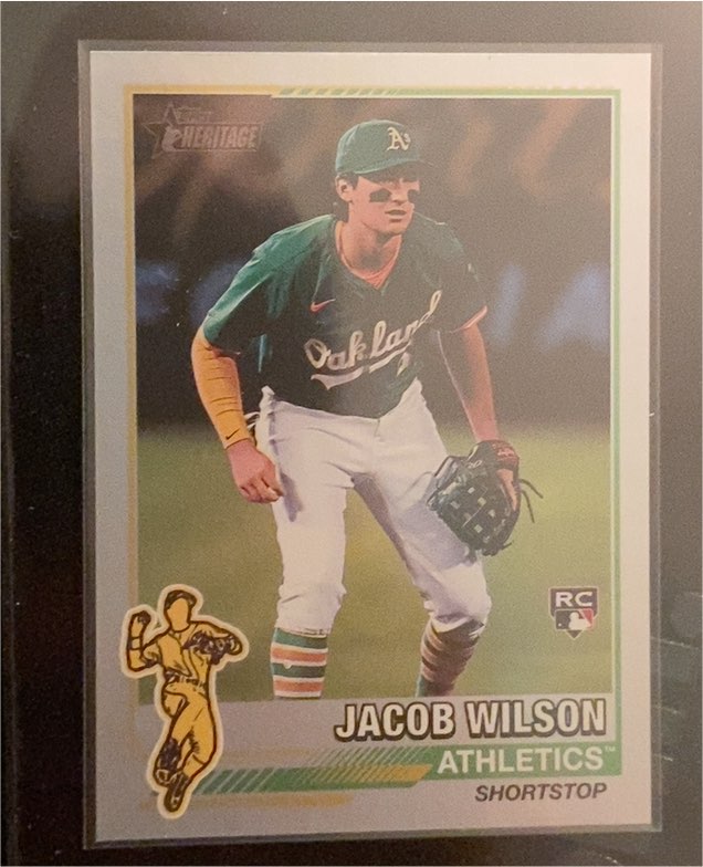 2025 Topps Heritage 1976 Redefined #76R-18 Jacob Wilson — front