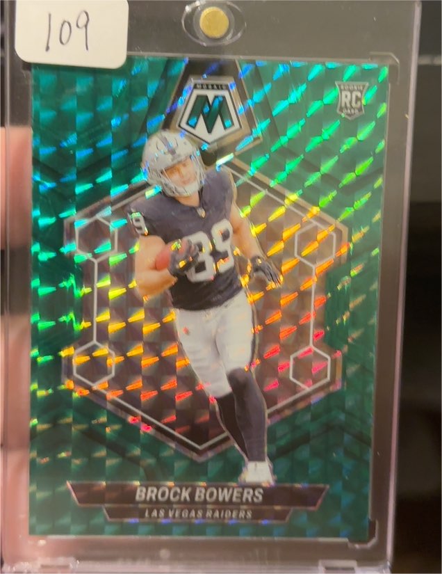 2024 Panini Mosaic #313 Brock Bowers — front