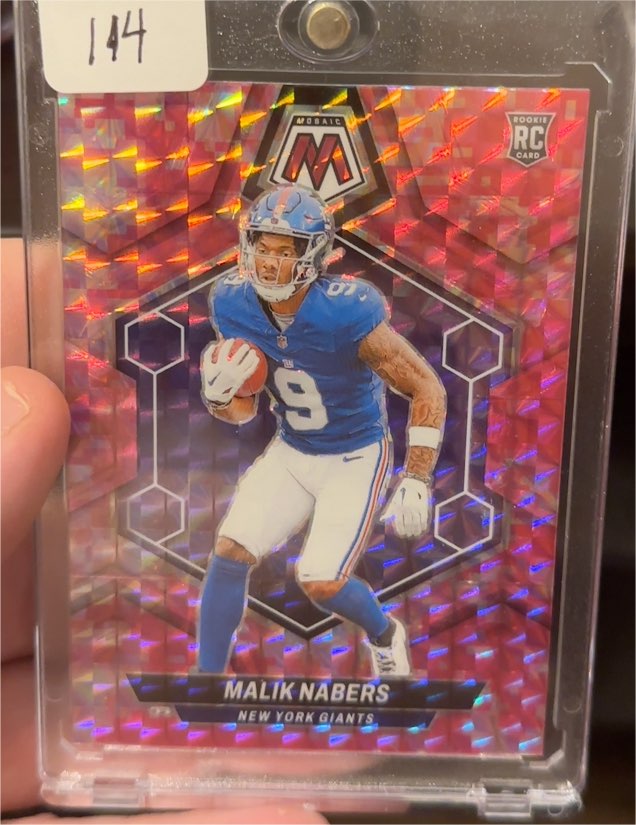 2024 Panini Mosaic #306 Malik Nabers — front