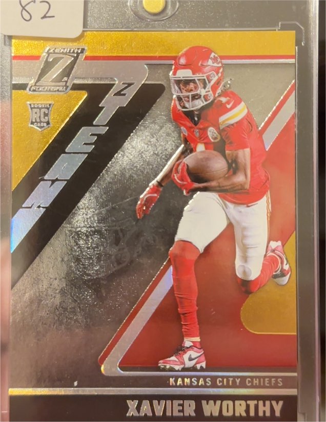 2024 Panini Zenith Z-Team Xavier Worthy — front