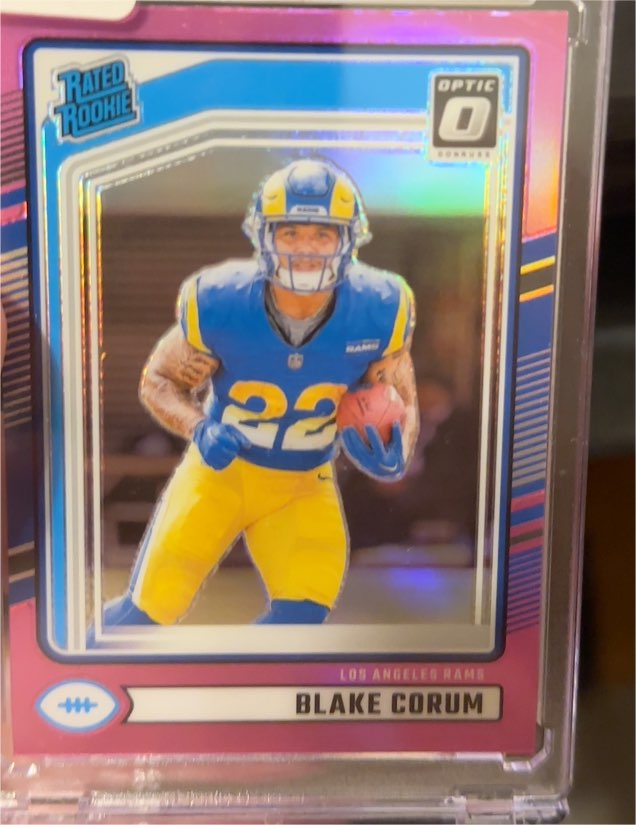 2024 Panini Donruss Optic Rated Rookie #322 Blake Corum — front