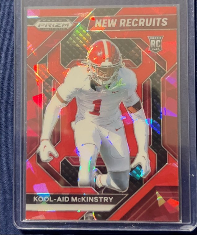 2024 Panini Prizm Draft Picks New Recruits #NR-KMY Kool-Aid McKinstry — front