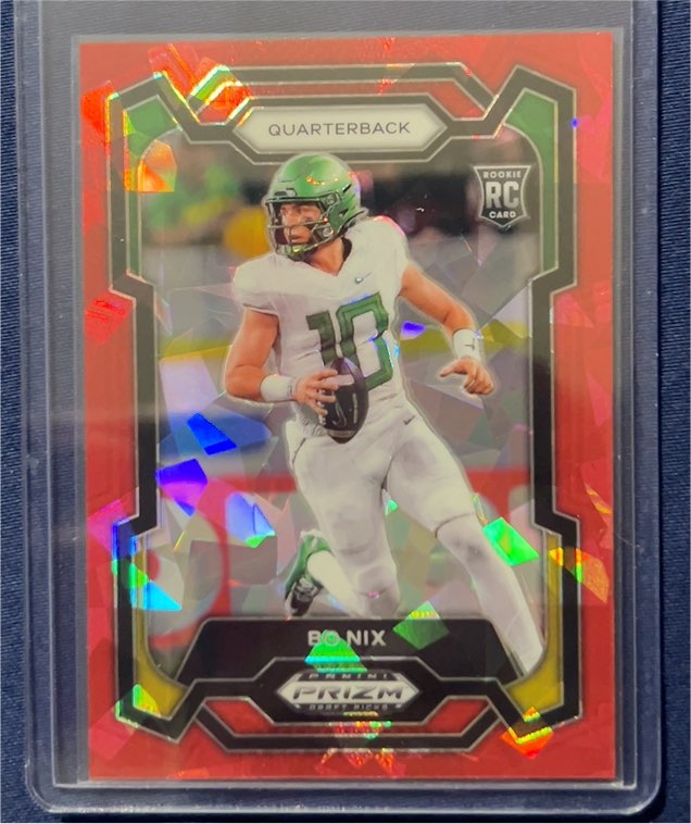 2024 Panini Prizm Draft Picks #105 Bo Nix — front