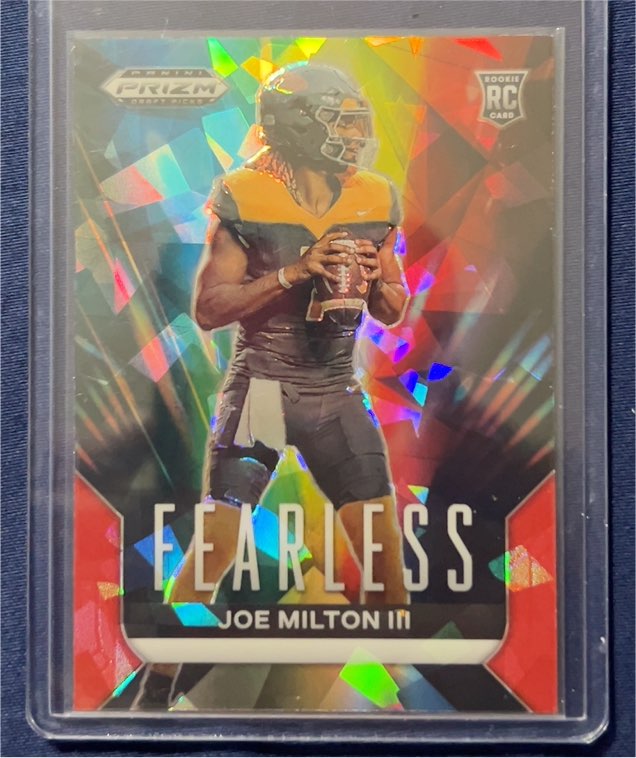 2024 Panini Prizm Draft Picks #F-JM Joe Milton III Fearless — front