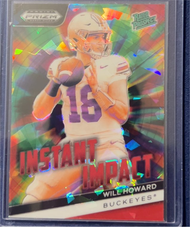 2024 Panini Prizm Draft Picks Instant Impact #II-WH Will Howard — front