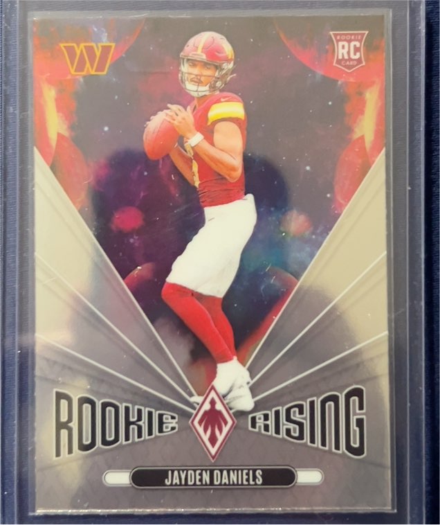 2024 Panini Phoenix Rookie Rising #RR-JDS Jayden Daniels — front