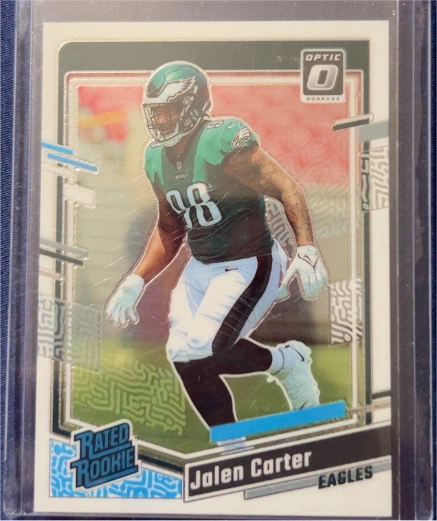 2023 Donruss Optic #281 Jalen Carter — front