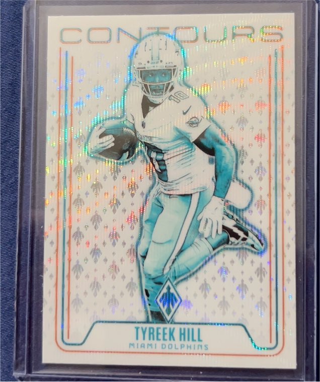 2024 Panini Phoenix Contours #CON-THL Tyreek Hill — front
